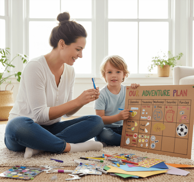 Kids Leading their Routines